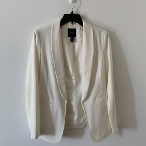 Forever 21 white blazer